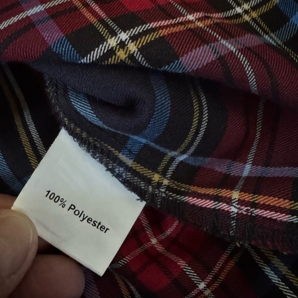 CK Bradley Devon Ruffle Plaid Blouse Size XS - Picture 4 of 5